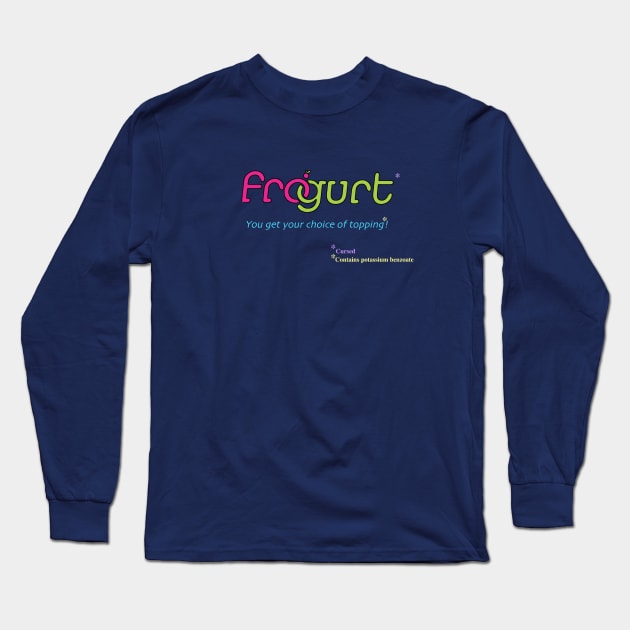 Frogurt Long Sleeve T-Shirt by bakru84